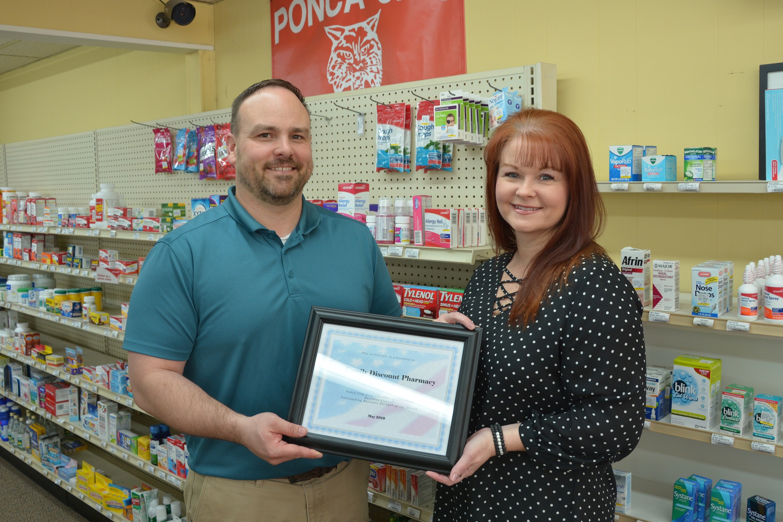 Family Discount Pharmacy named business partner of the month