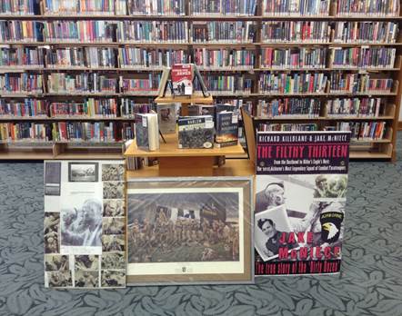 Library displays honor Ponca City veteran and anniversary of D-Day