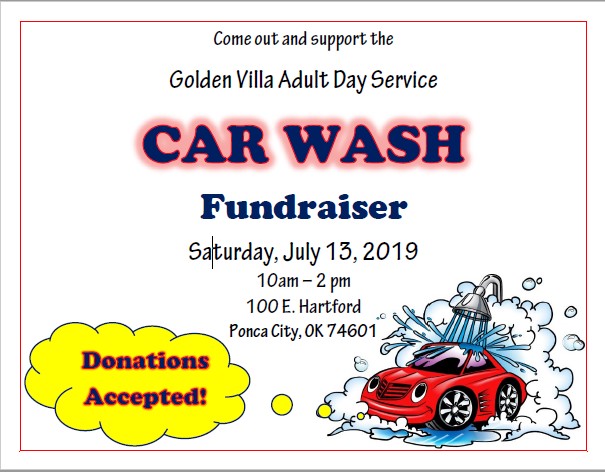 Golden Villa hosting car wash fundraiser at new location