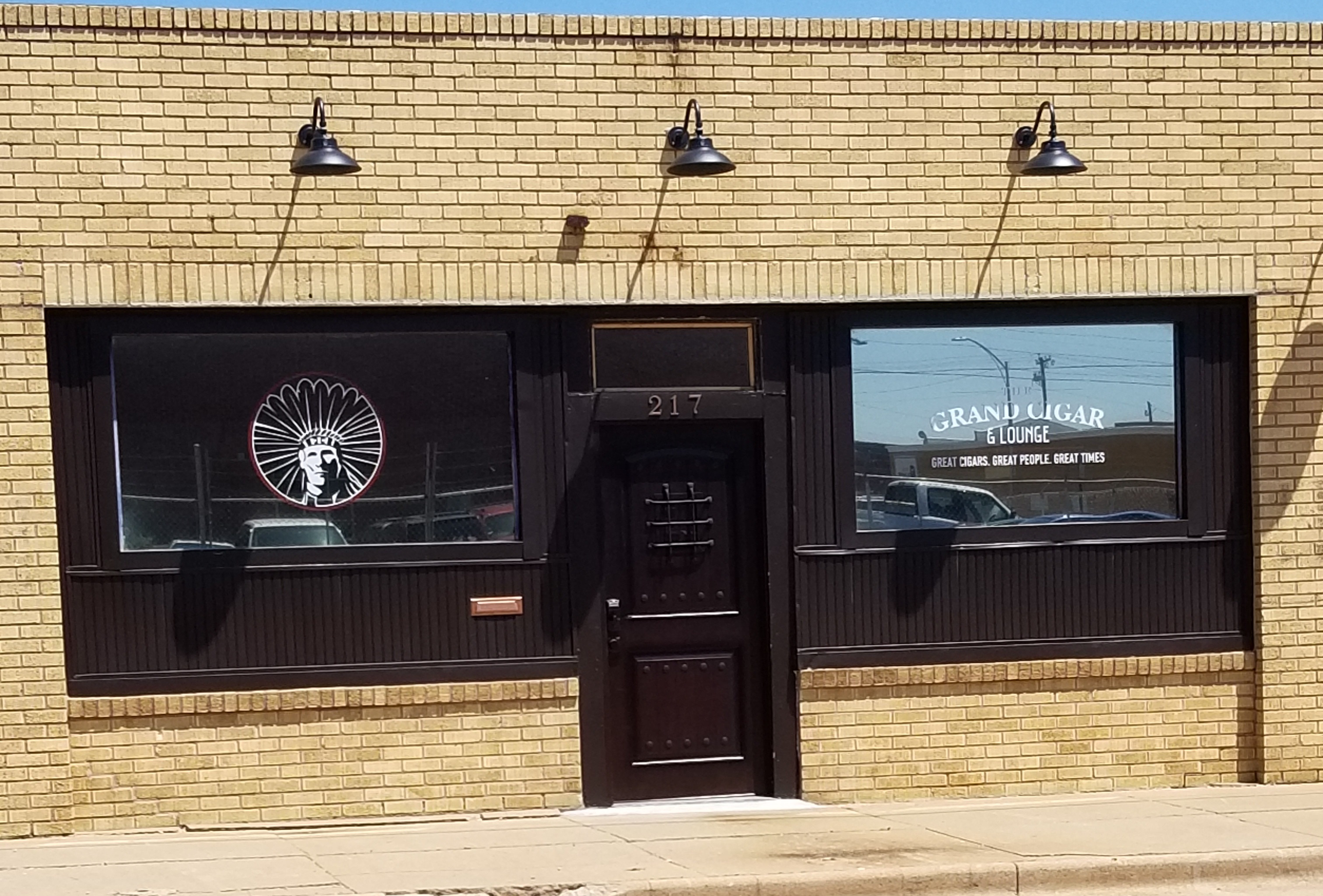 The Grand Cigar and Lounge opens this afternoon