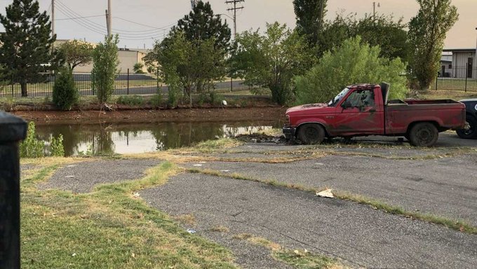Bodies of  two men found in submerged truck in Moore