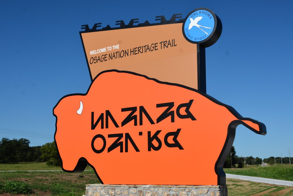 New signs mark Osage Nation Heritage Trail