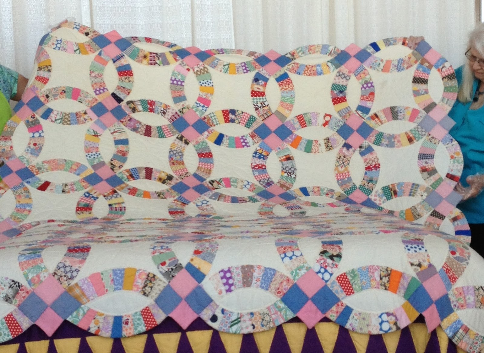 ‘An old-fashioned bed turning’ quilt presentation at Pawnee Bill Ranch