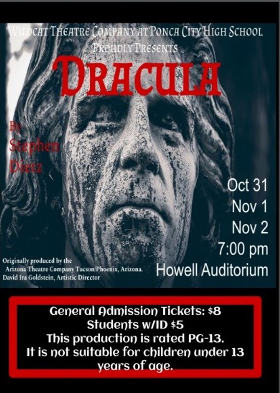 Wildcat Theatre Company to present ‘Dracula’