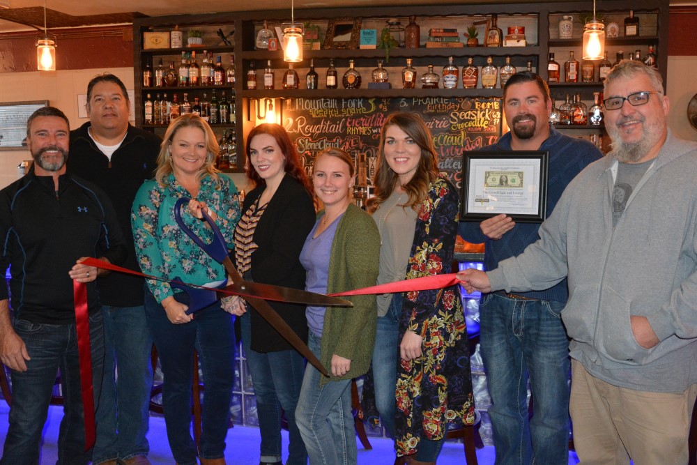 Grand Cigar and Lounge ribbon cutting held