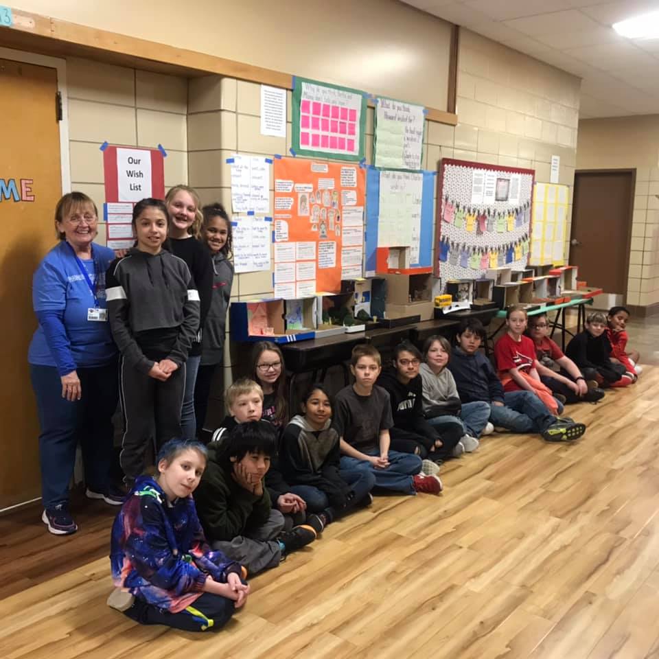 Liberty Fifth Grade Students Enjoy Special Book Project