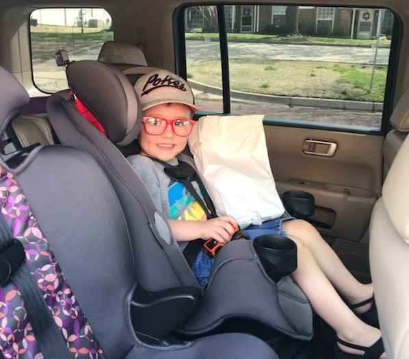 Ponca City Public School Child Nutrition Department Receiving Thank You Gifts from Students