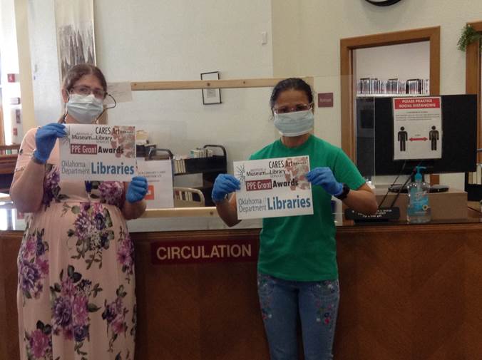 Ponca City Public Library Awarded CARES Act Grant To Respond To COVID-19