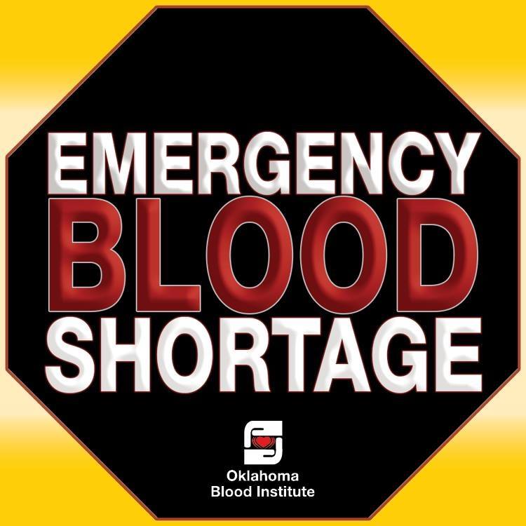 OBI has emergency need for blood donors following Ice Storm