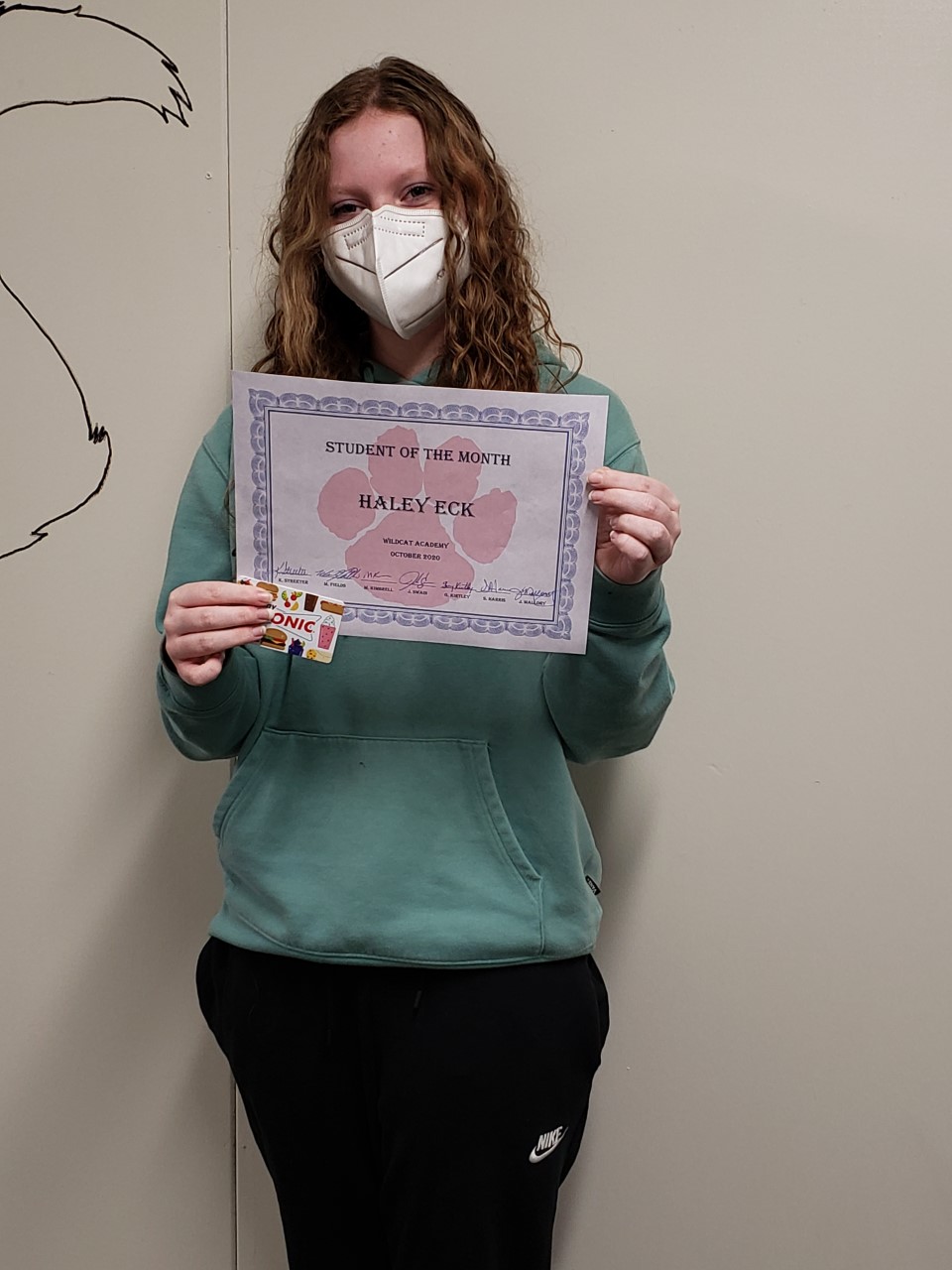 PCPS Wildcat Academy Announces October Student of the Month