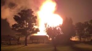 No one hurt in Oklahoma natural gas pipeline explosion