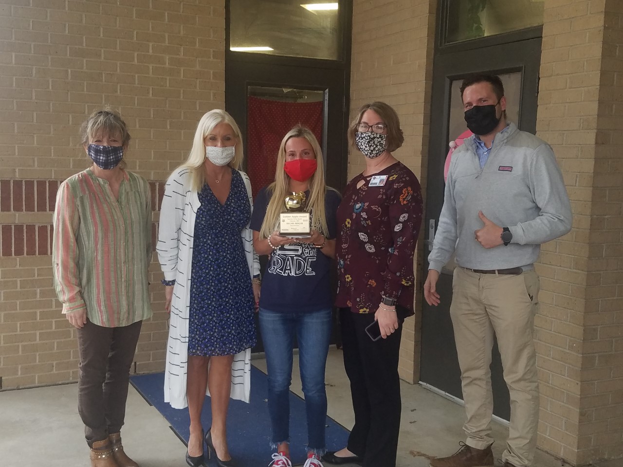 Union School Teacher Rachel Berger is February Golden Apple Award Winner