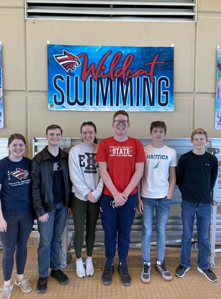 Ponca City High School Swimming Compete Well in State Championships