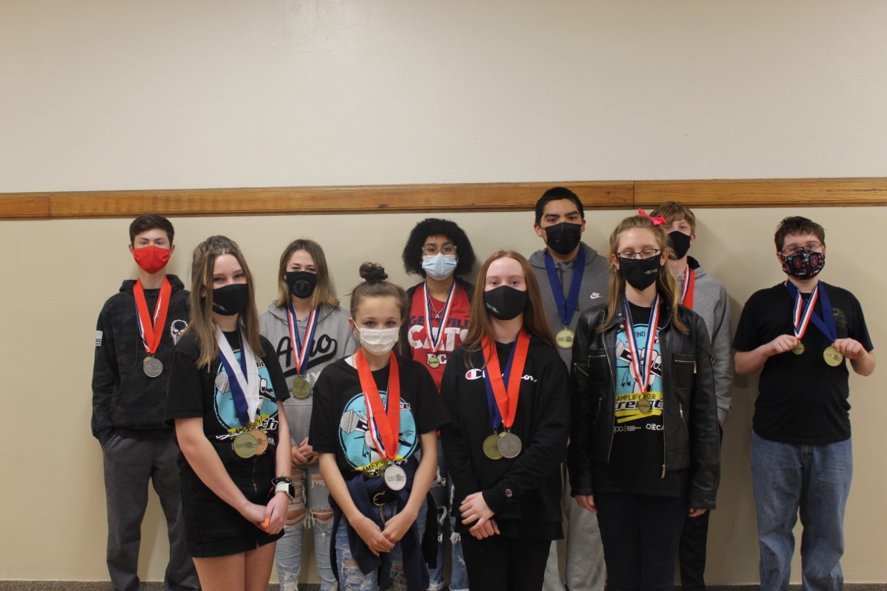 East Middle School BPA Students Participate in State Leadership Conference