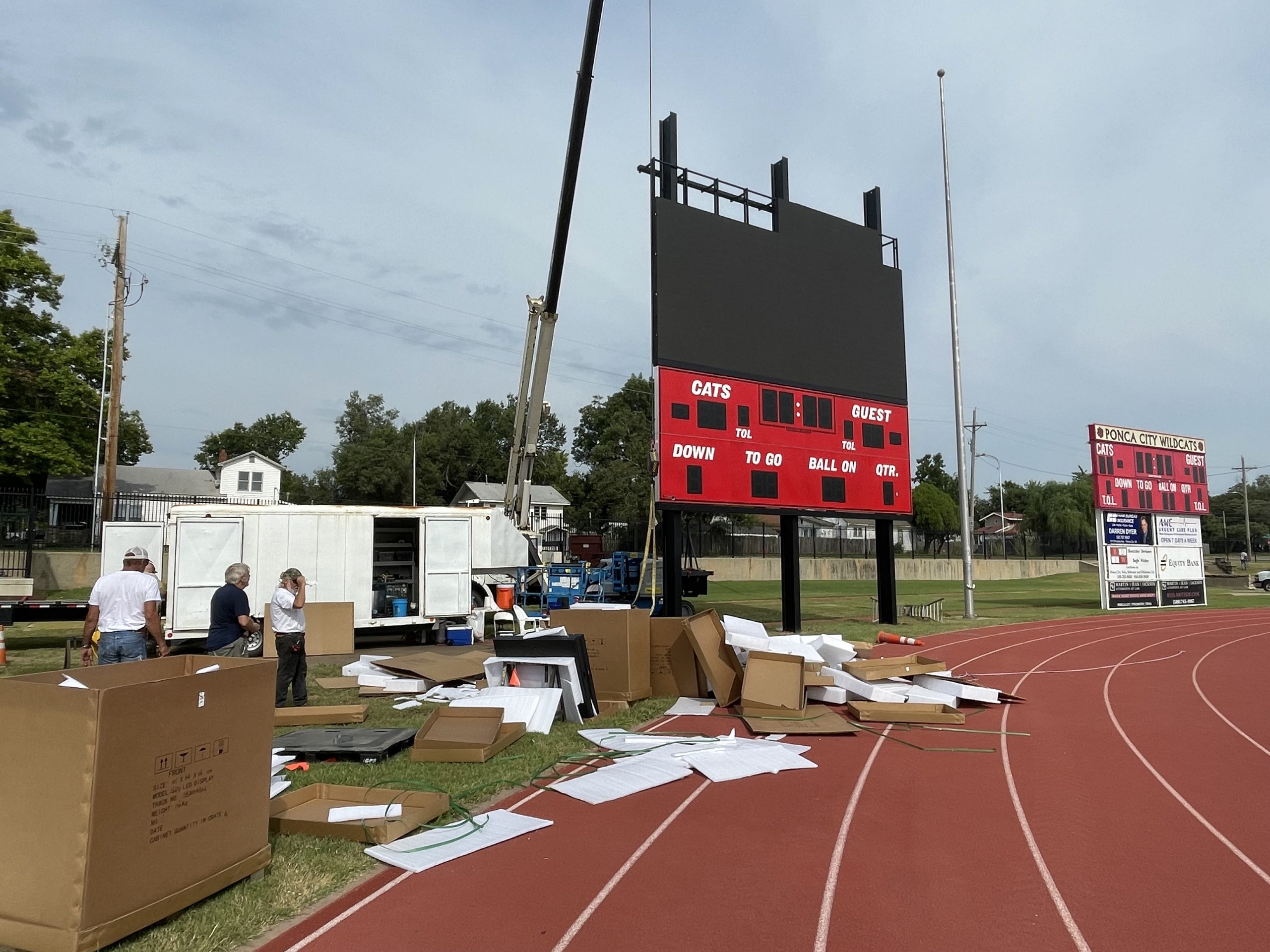 Work Continues on New Video Board