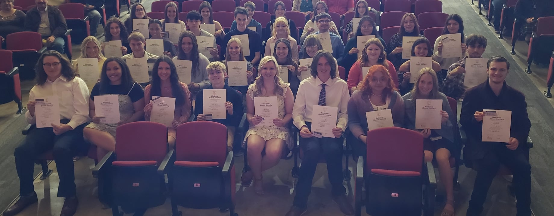 NHS Induction Ceremony Held