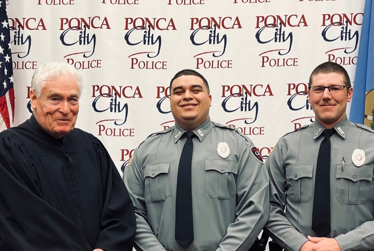 Two new officers join Ponca City Police