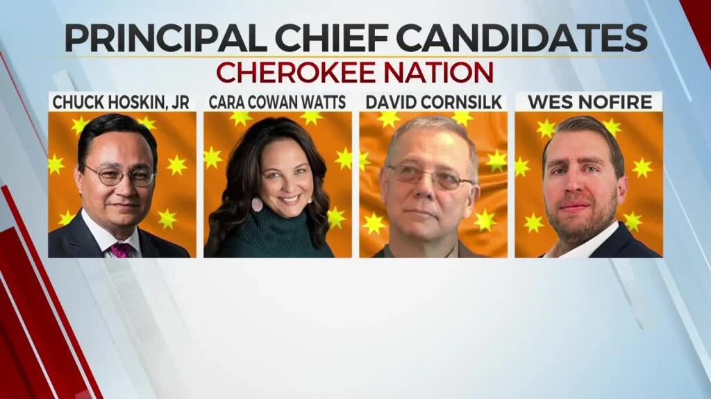 Hoskin seeks second term as leader of powerful Cherokee Nation