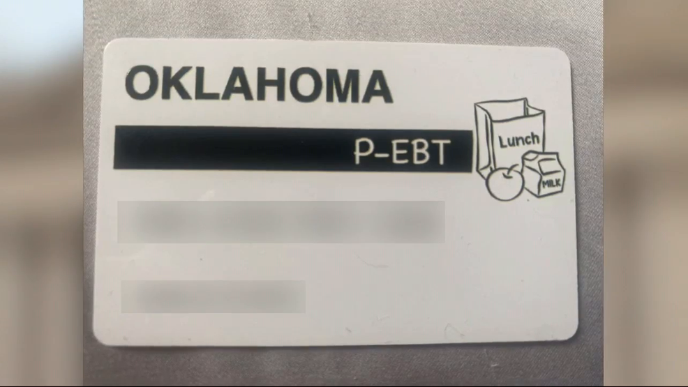 Oklahoma Parents Receiving P-EBT Cards in the Mail Who do Not Qualify and Never Applied