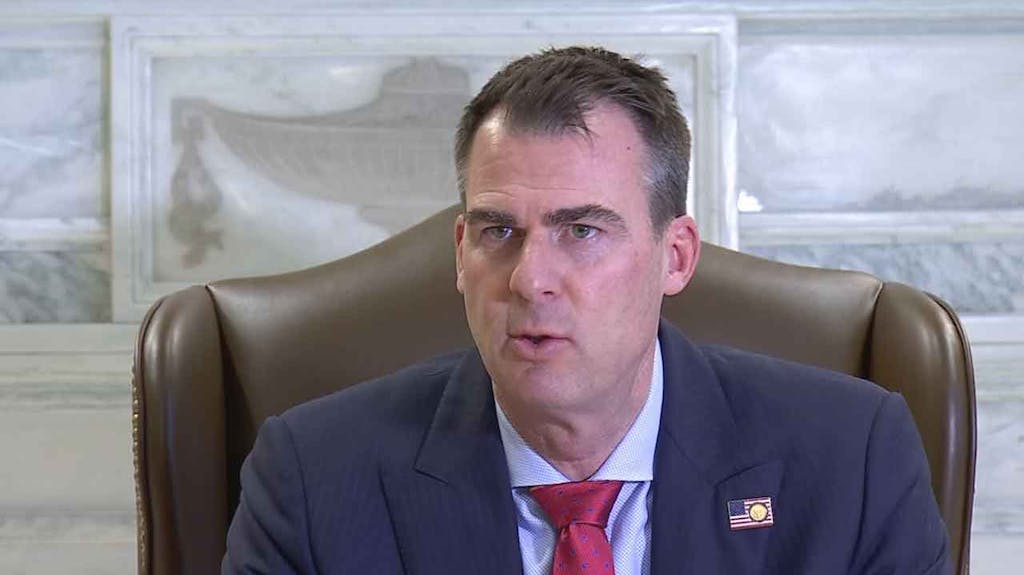 Governor Stitt Calls for McCurtain County Officials to Resign