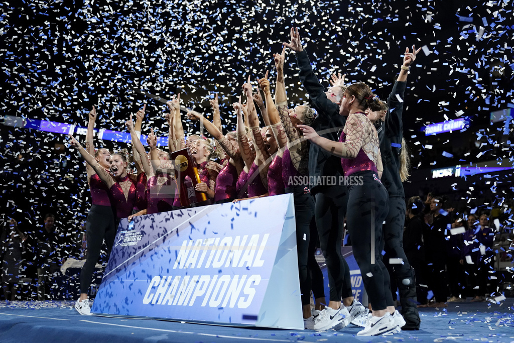 Oklahoma women win second straight NCAA gymnastics title
