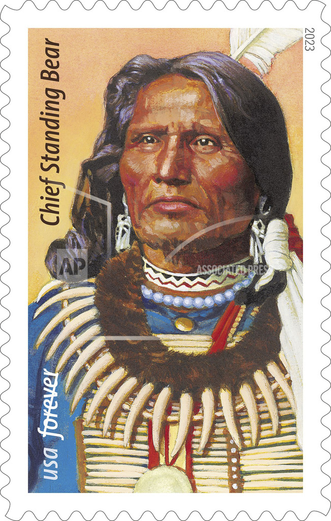 USPS honors civil rights leader, Ponca tribe Chief Standing Bear, with stamp