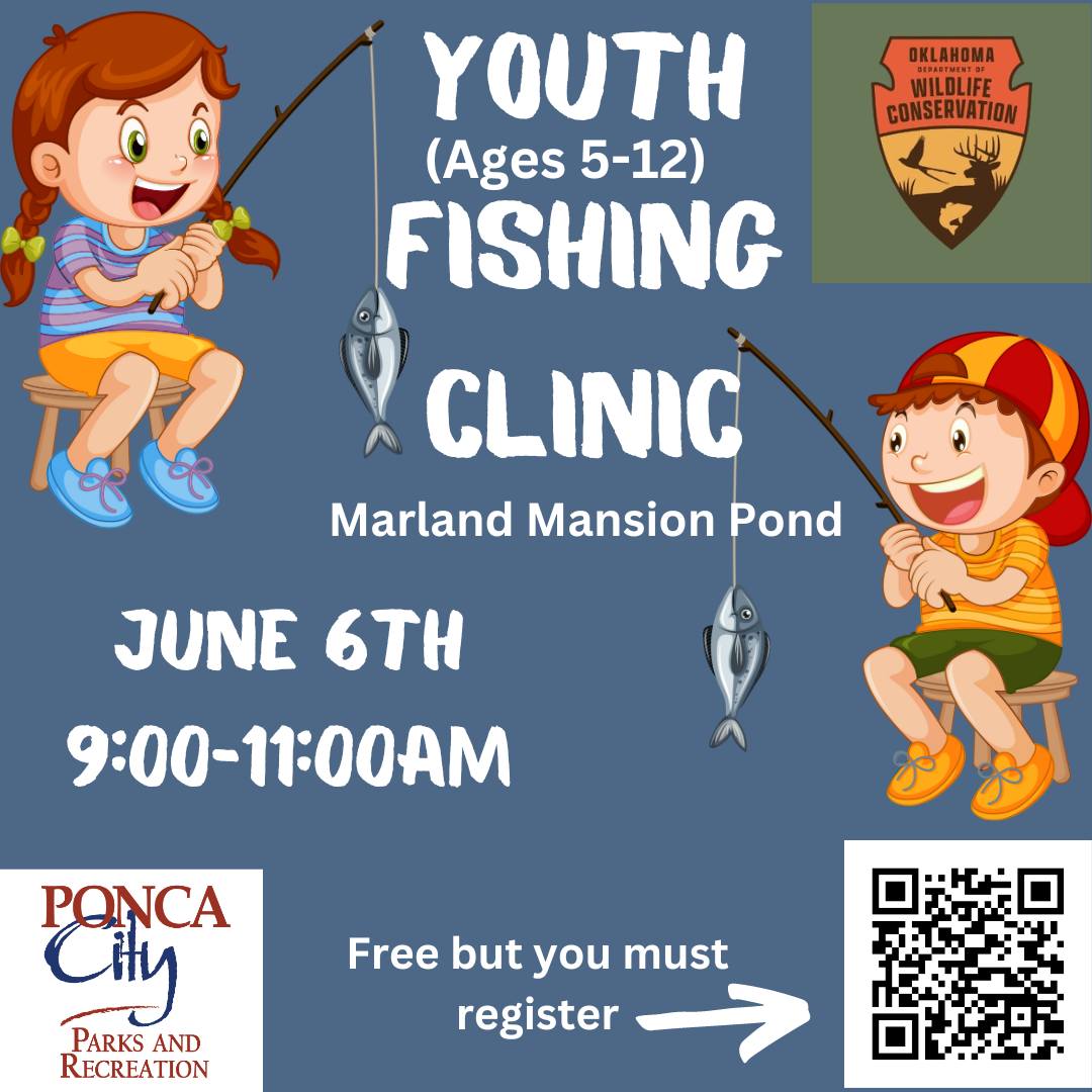 Free Youth Fishing Clinic in June