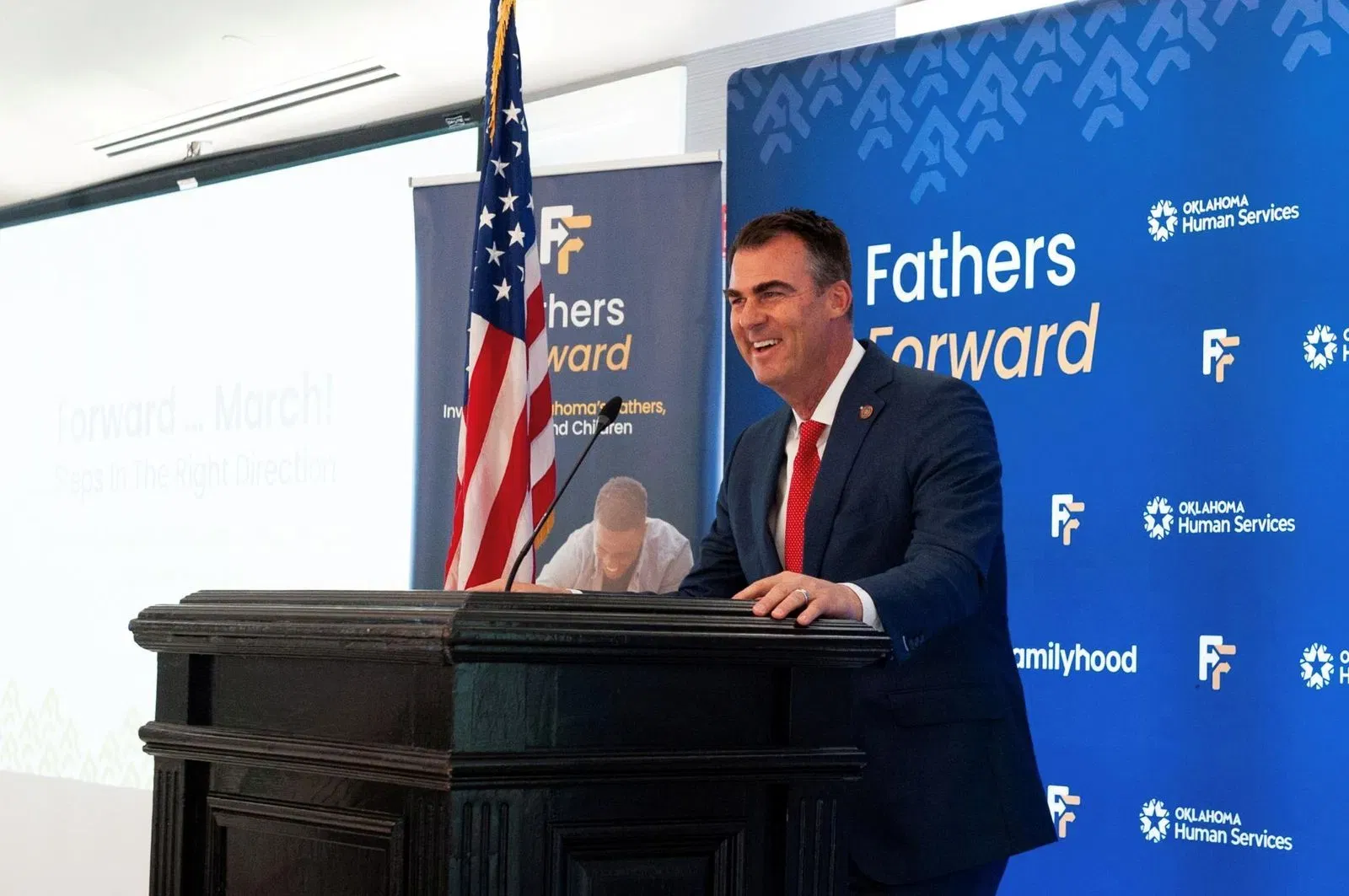 Gov. Stitt, DHS Host Fathers Forward Summit