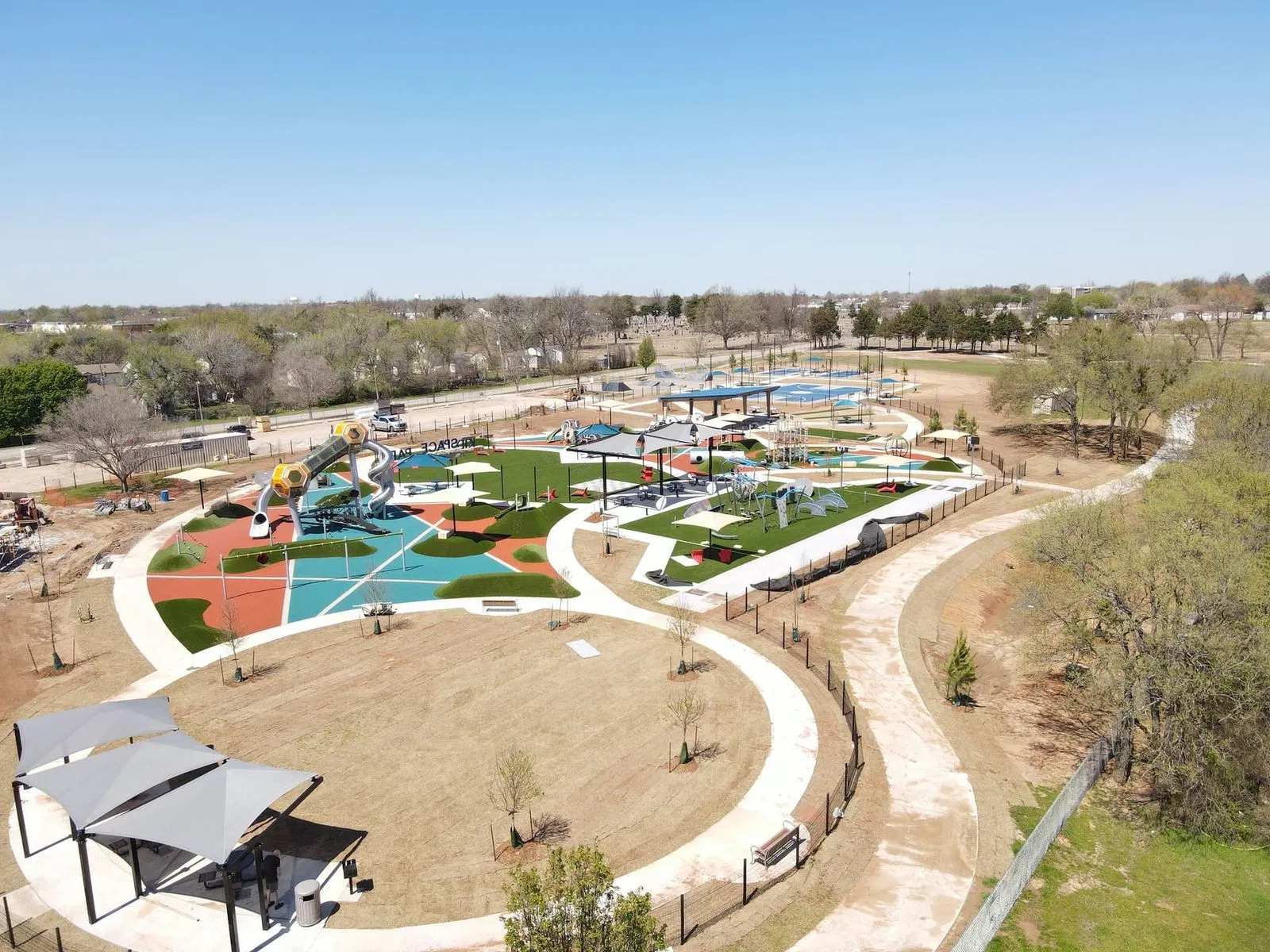 KidSpace Park, One of the Largest Playgrounds in Oklahoma, Opening in Shawnee