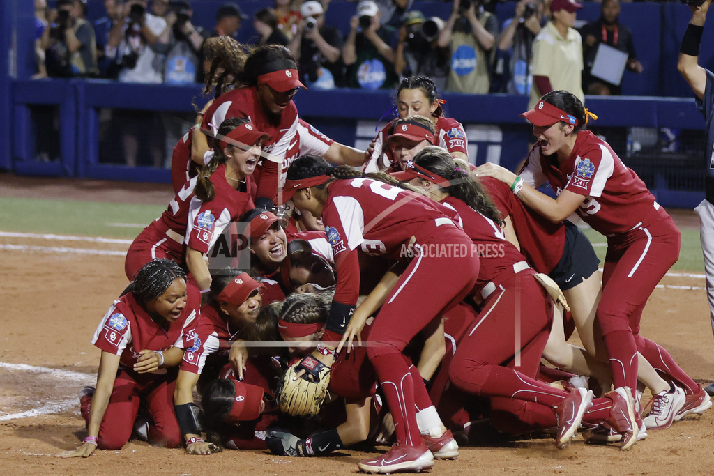 OU wins third straight Women’s College World Series title, extends record win streak to 53