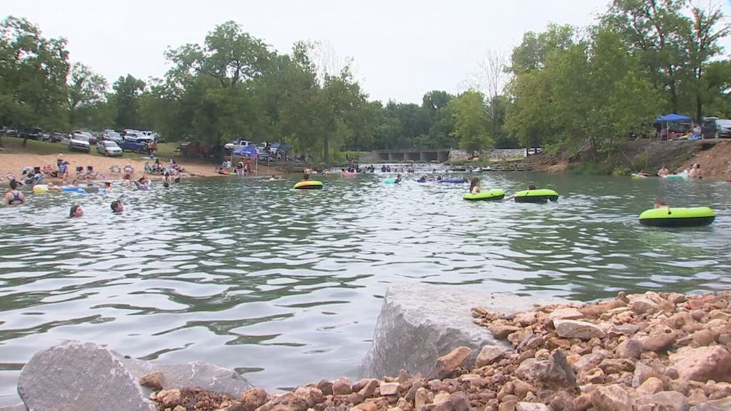 GIRL DIES AFTER BEING STRUCK BY LIGHTNING ON SATURDAY AT BLUE HOLE PARK IN MAYES COUNTY