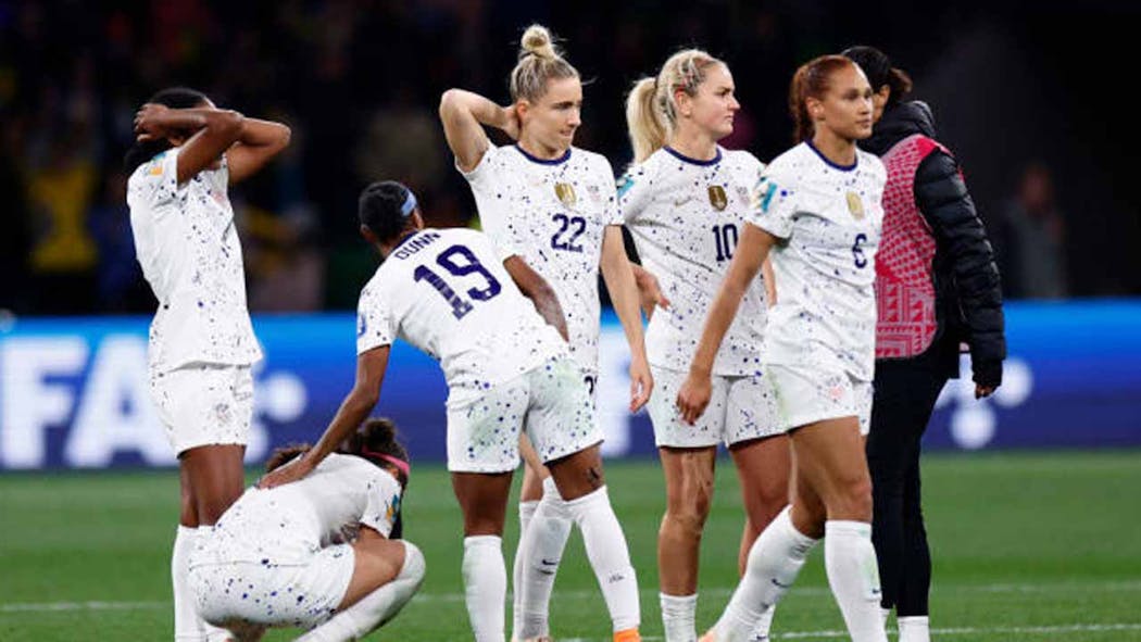 U.S. ELIMINATED FROM WOMEN’S WORLD CUP IN HEARTBREAKING LOSS TO SWEDEN