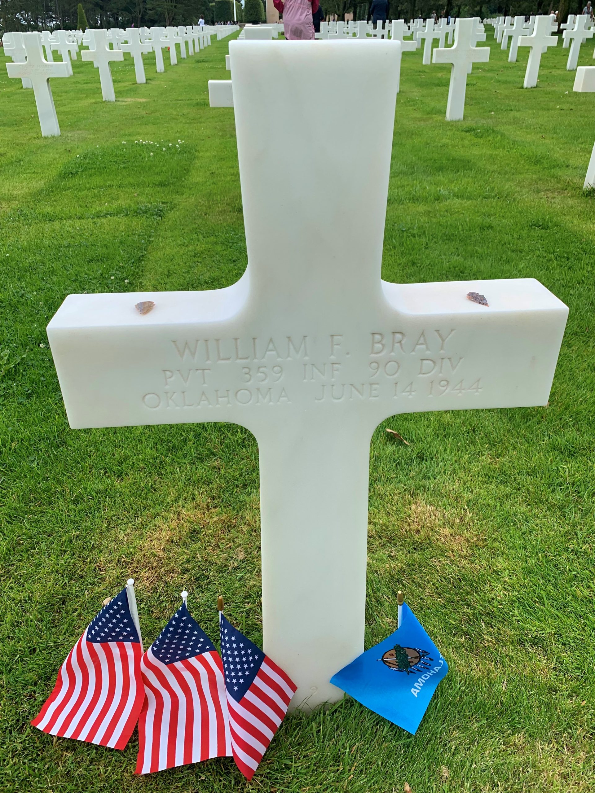 Rep. Luttrell Visits Normandy, France