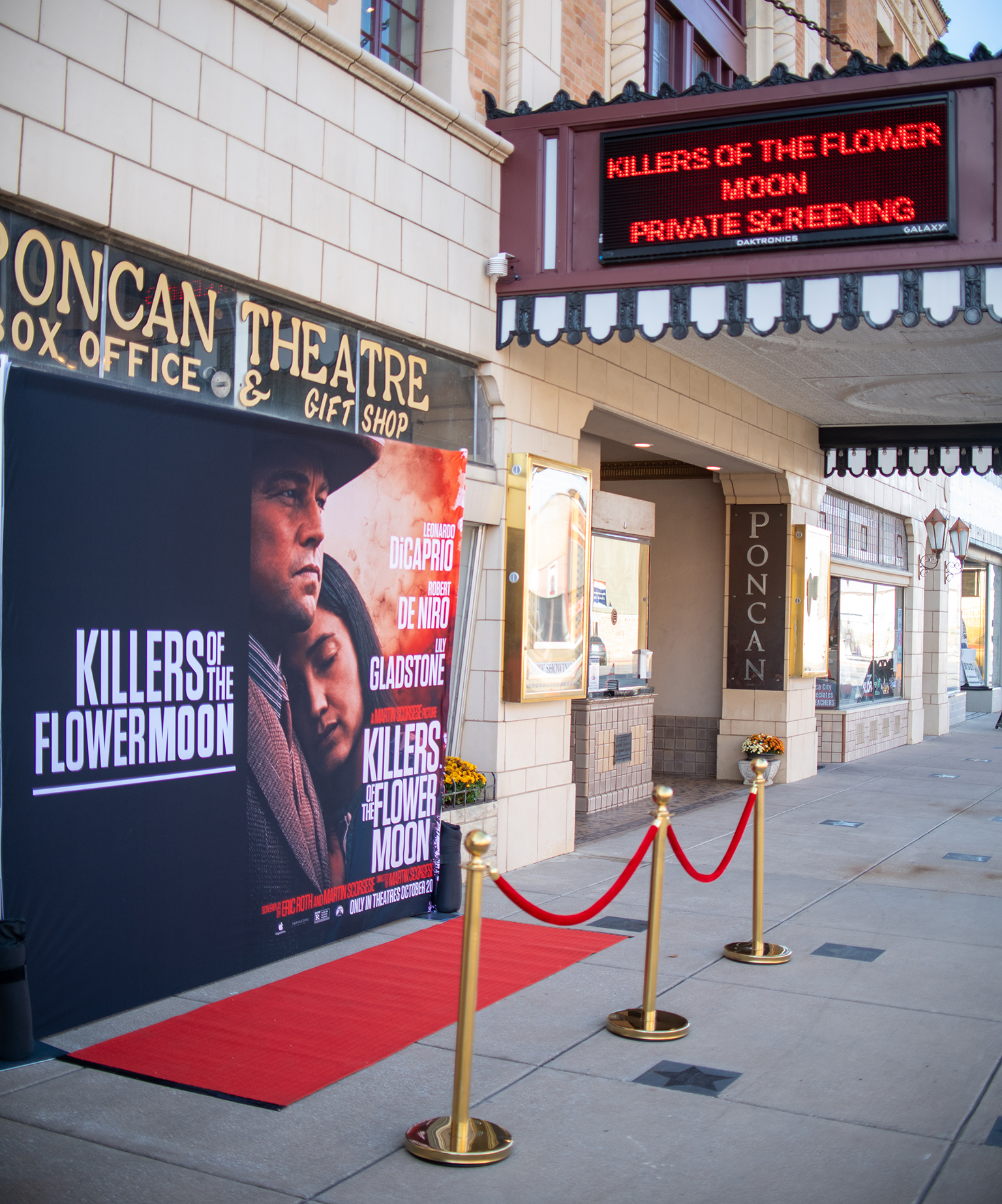 NOC Lectureship Series Hosts Private Screening of Killers of the Flower Moon in Ponca City