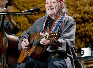 Willie Nelson - As Dad sang Always on my Mind the house curtains blew a  fuse and started to automatically close. 6 guys are having to hold each  side open as it