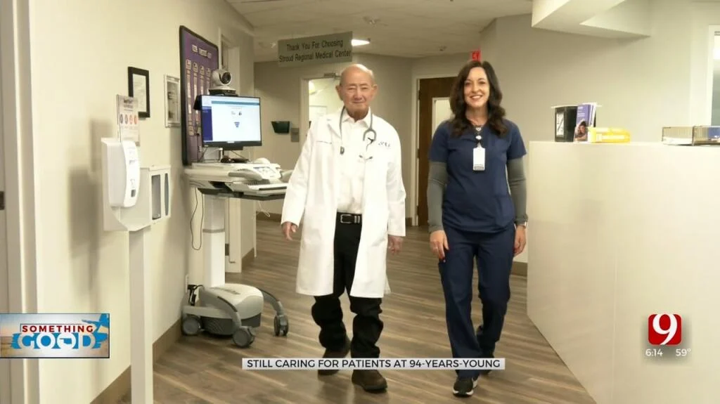 94-YEAR-OLD DOCTOR HAS PASSION FOR HIS PATIENTS