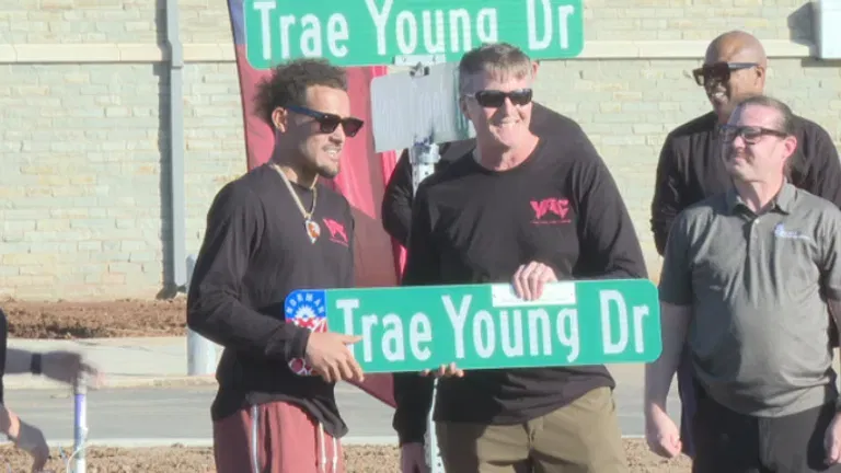 Norman Dedicates Street to NBA All-Star Trae Young as His Family’s Foundation Funds New Athletic Center