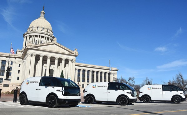 State Receives First Made-in-Oklahoma Electric Vehicles From Canoo