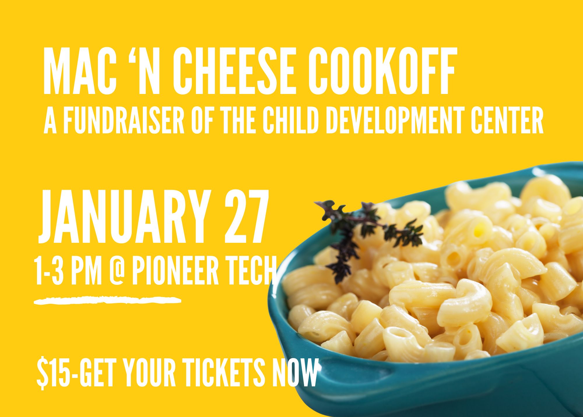 Mac & Cheese Cook-Off January 27