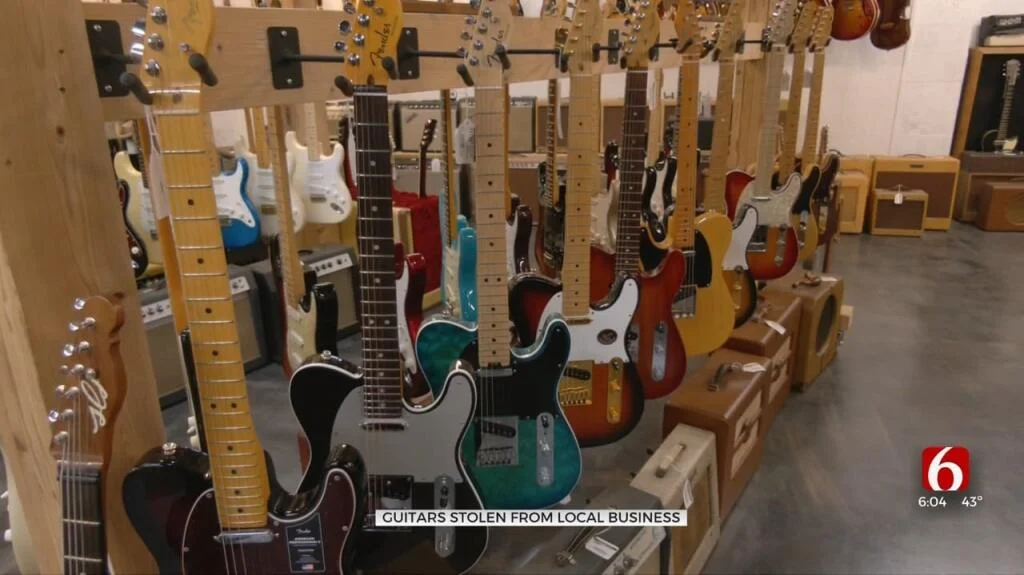 ‘IT’S DISHEARTENING’: DOZENS OF INSTRUMENTS STOLEN FROM GUITAR HOUSE OF TULSA
