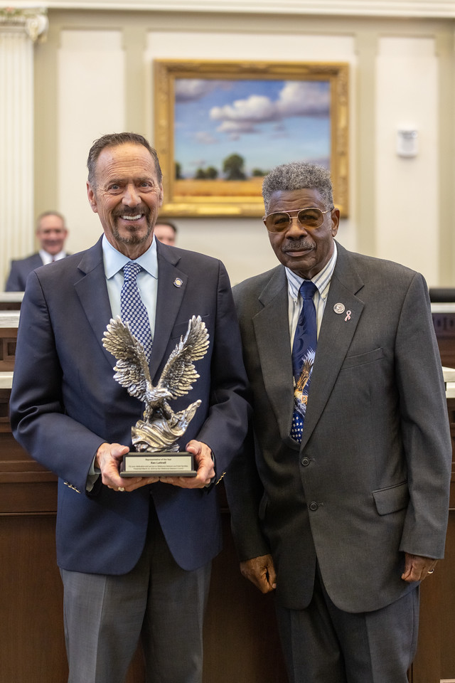 OKlahoma Veterans Council Names Luttrell Representative of the Year