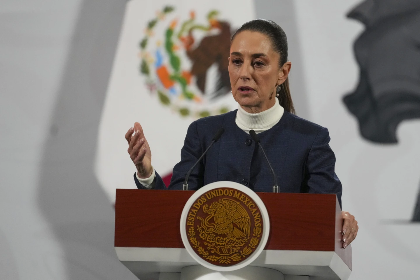 Mexico President Says Her Government Requested US Surveillance Drone Flights