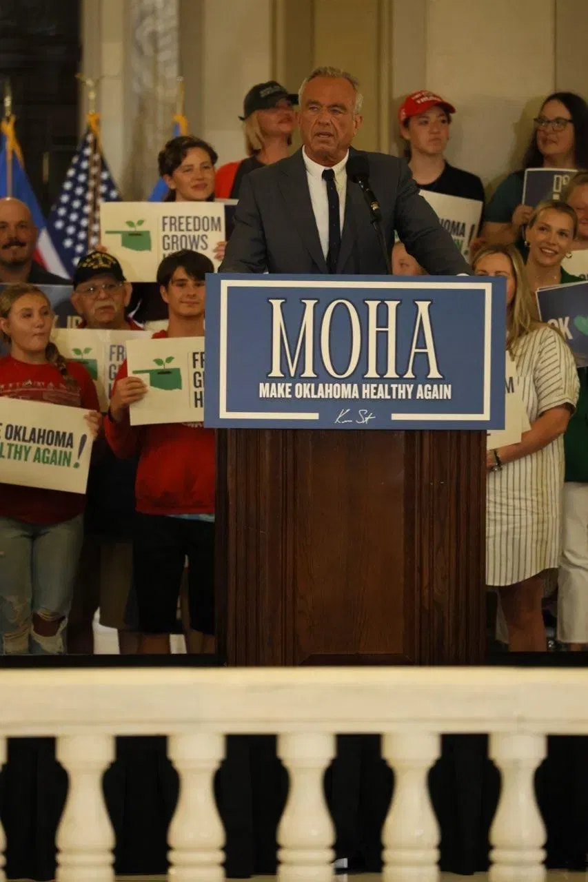 RFK Jr. launches ‘Make Oklahoma Healthy Again’ campaign at state capitol