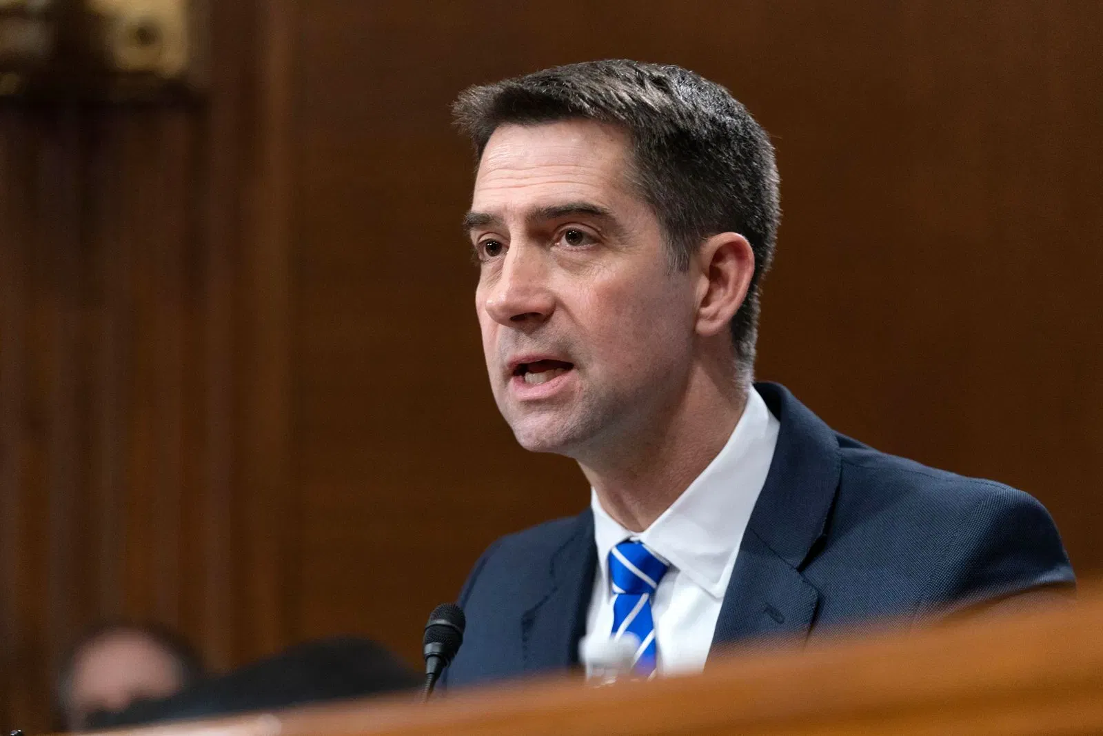 Sen. Tom Cotton introduces bills to toughen penalties for violent protesters targeting ICE