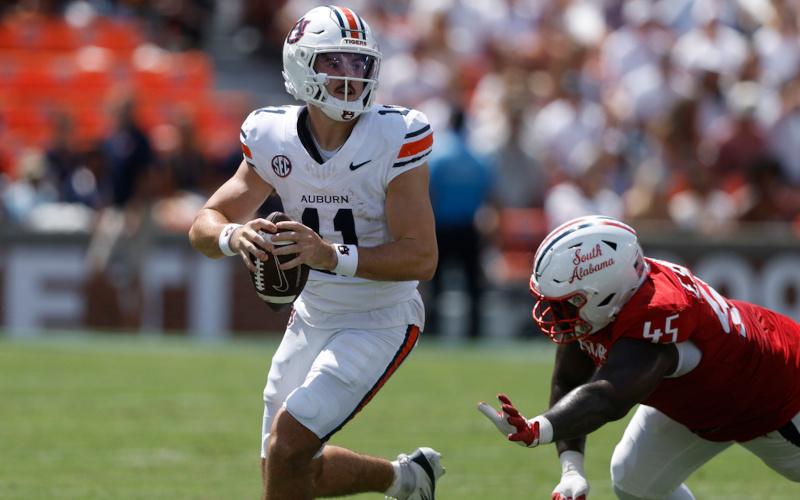 Jackson Arnold returning to Oklahoma as Auburn’s QB following a rocky stint with the Sooners