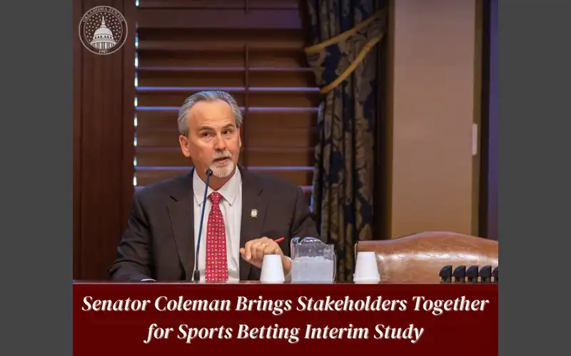 Senator Coleman Brings Stakeholders Together for Sports Betting Study