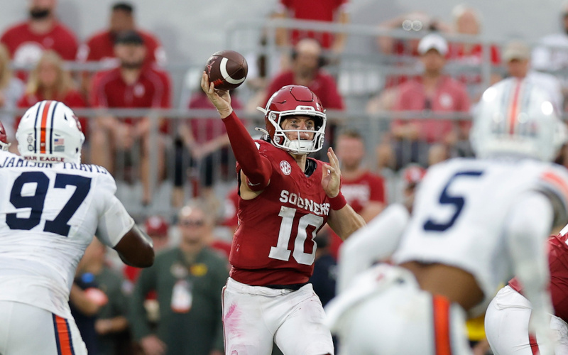 QB John Mateer upgraded to probable for game against Texas