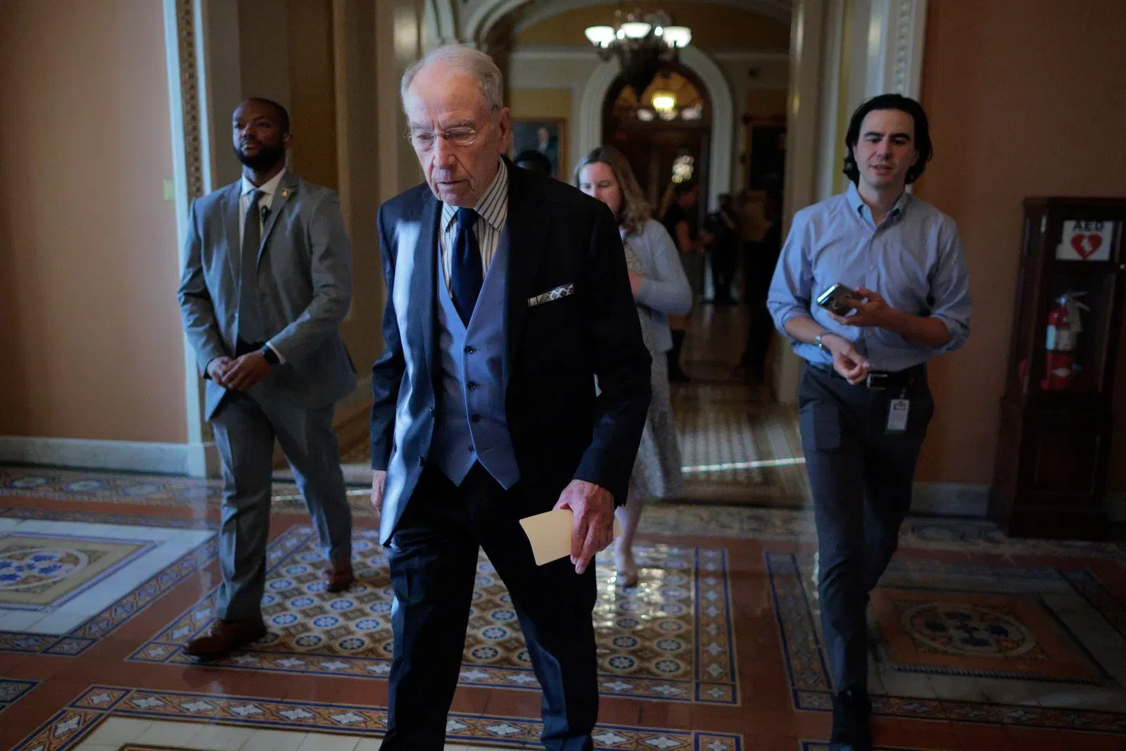 Grassley claims Biden’s FBI spied on GOP senators, calls it worse than Watergate