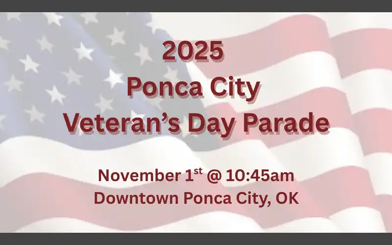 Veteran’s Day Parade in Ponca City Saturday