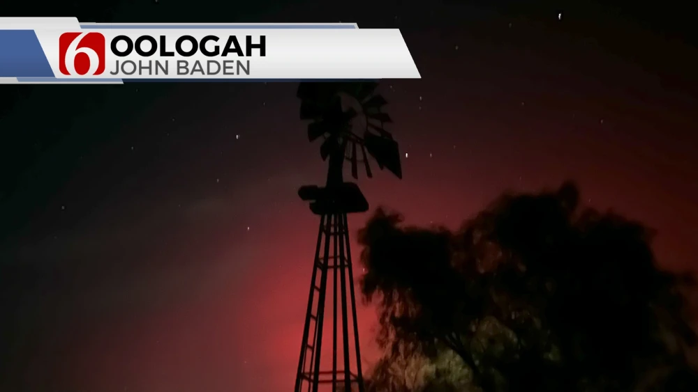 Green Country skywatchers report Aurora Borealis from overnight solar storm